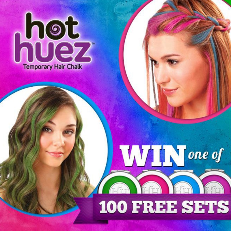 Rengarenk Saçlar İçin Saç Tebeşiri Hot Huez