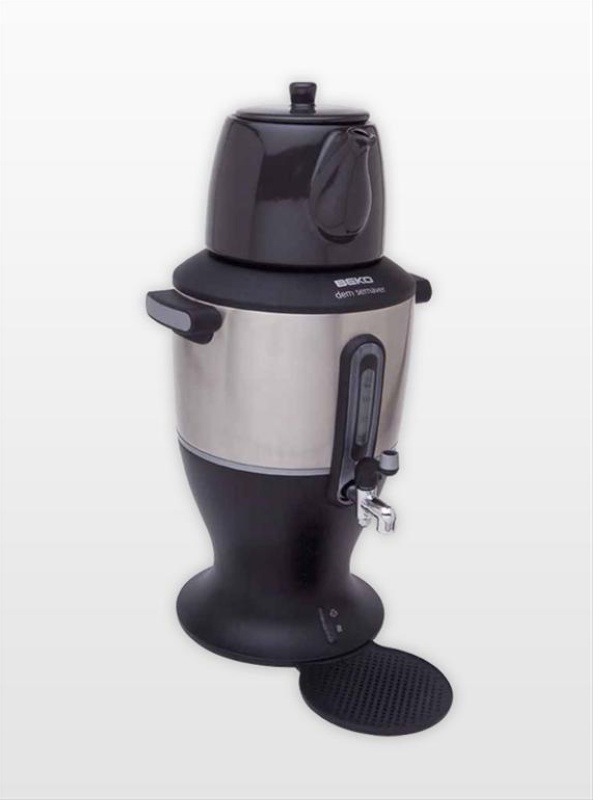 Beko Bkk 2111 Ig Dem Semaver Gri Porselen Demlikli