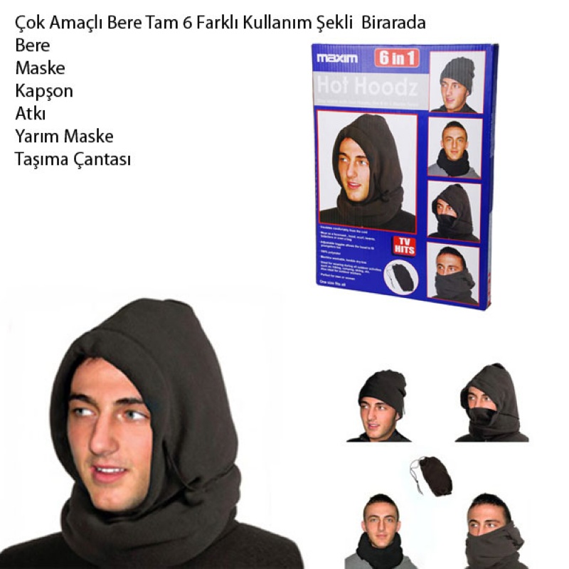 Çok Amaçlı Bere ( Maske, Bere, Atkı )