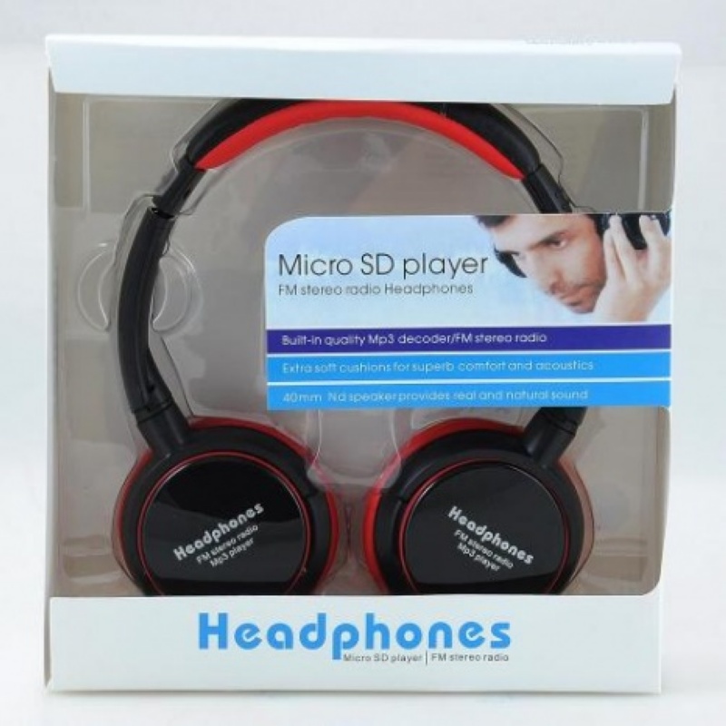 Headphones Kulaklık Kırmızı