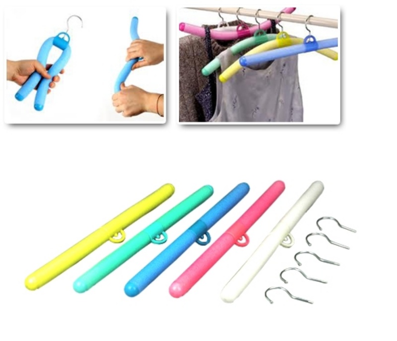 Kleiderbügel Softflex Esnek Askı 5 Adet Birden