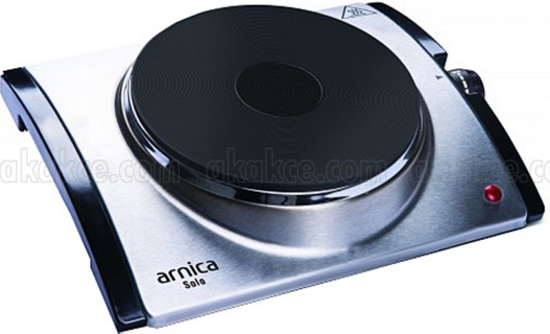 Arnica Solo 1500Watt İnox Elektrikli Ocak