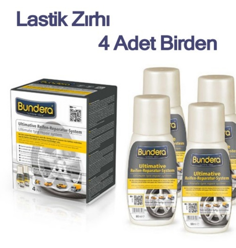 Bundera Nano Lastik Zırhı (4 Adet)