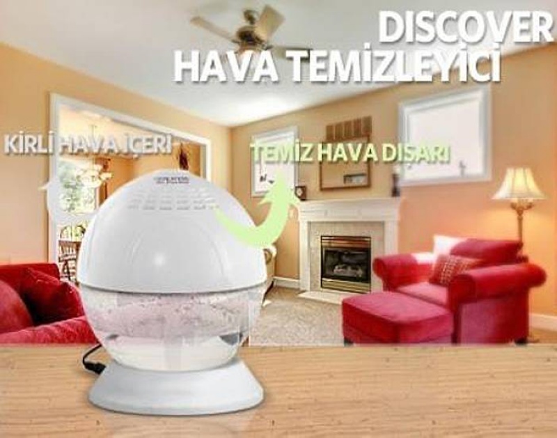 Discover Dsr-3666 Işıklı Küre Ortam Kokulandırma, Nemlendirme Cihazı + Kokusu