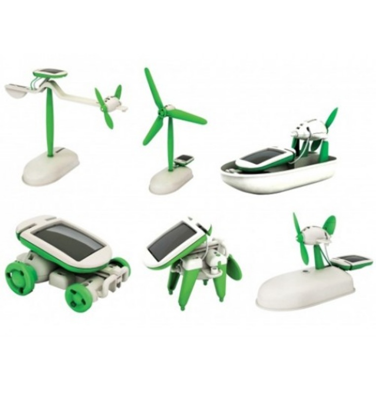 Güneş Enerjili Robot Oluşturma Seti