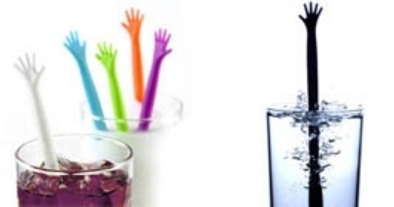 High Five El Şeklinde Karıştırıcı Çubuklar