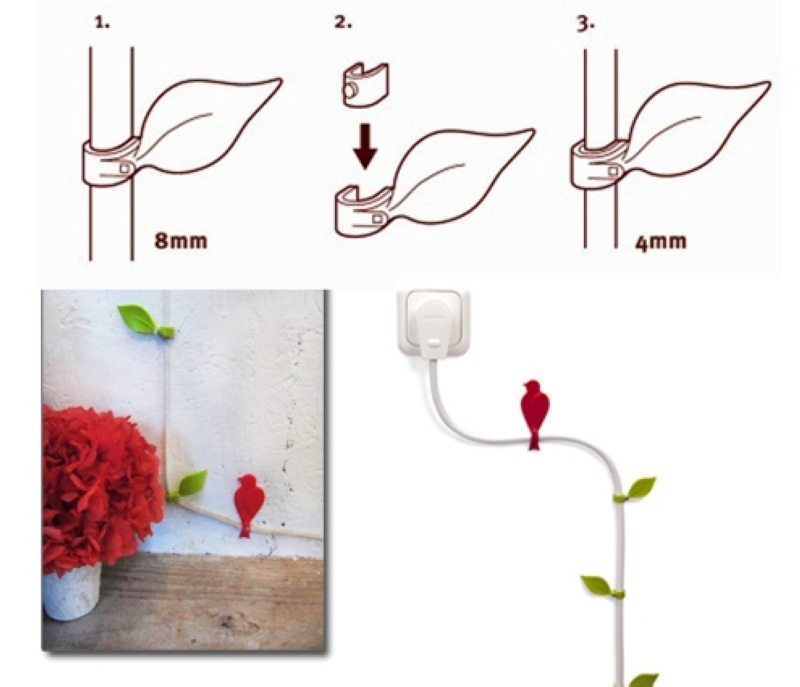 Kuşlu Kablo Sabitleyici Danhao Wire Blooms