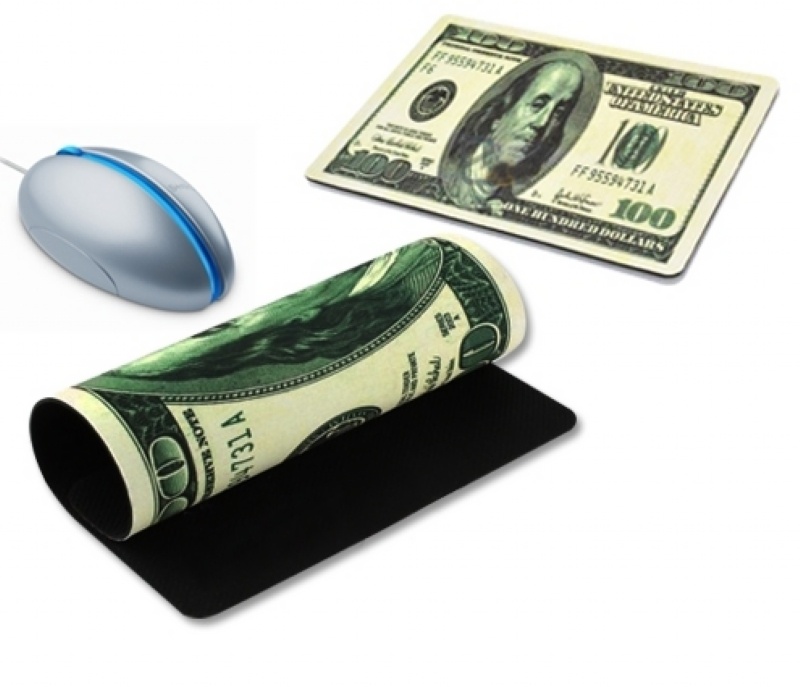 Mouse Pad Dolar Desenli