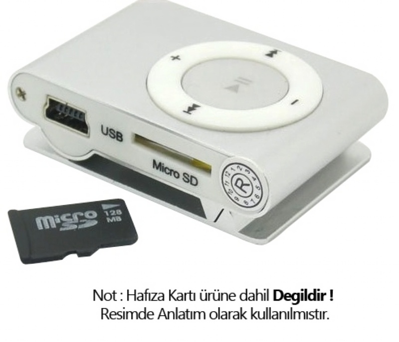 Mp3 Çalar Hafıza Kartı Okuyuculu