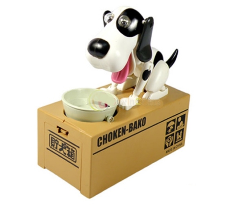 Para Yiyen Köpek Kumbara