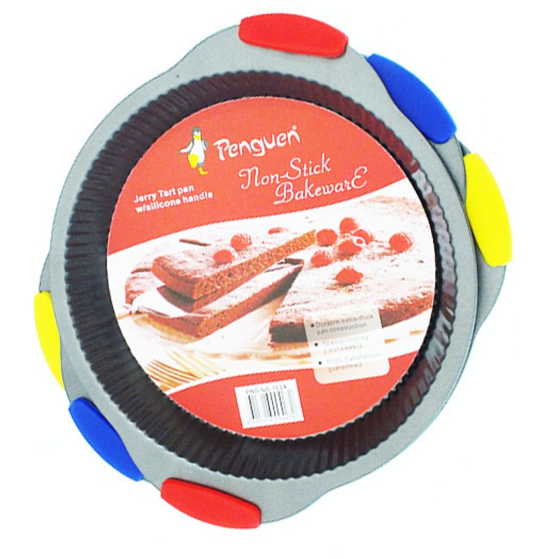 Penguen Yuvarlak Teflon Kek Ve Turta Kalıbı