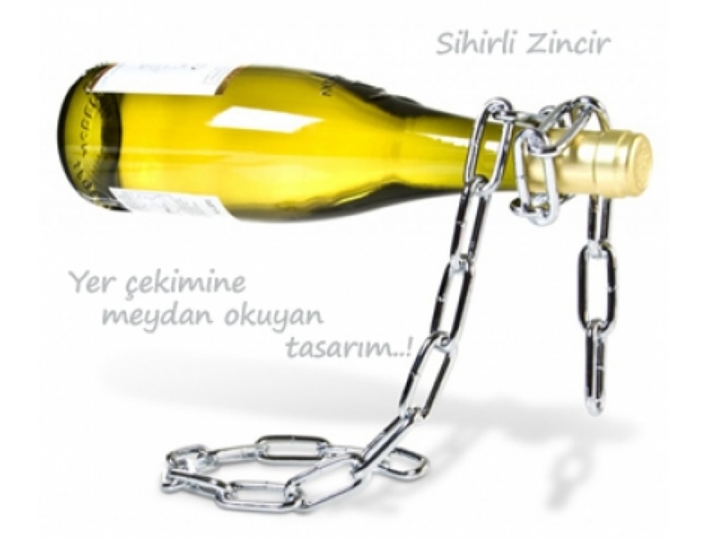 Şişe Tutucu Sihirli Zincir Stand Chain Holder
