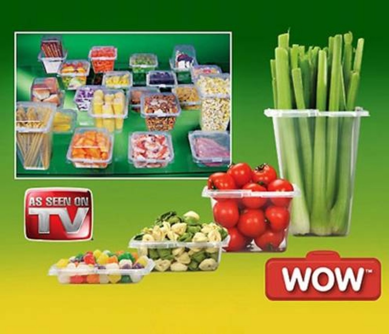 Tv Ürünü Wow Storage Containers 20 Parça Saklama Kabı Seti