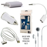 5 İn 1 İphone Aksesuar Seti