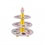 3 Katlı Karton Cupcake Standı