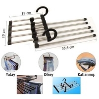 Pantolon Askısı Magic Hanger 2 Adet Birden